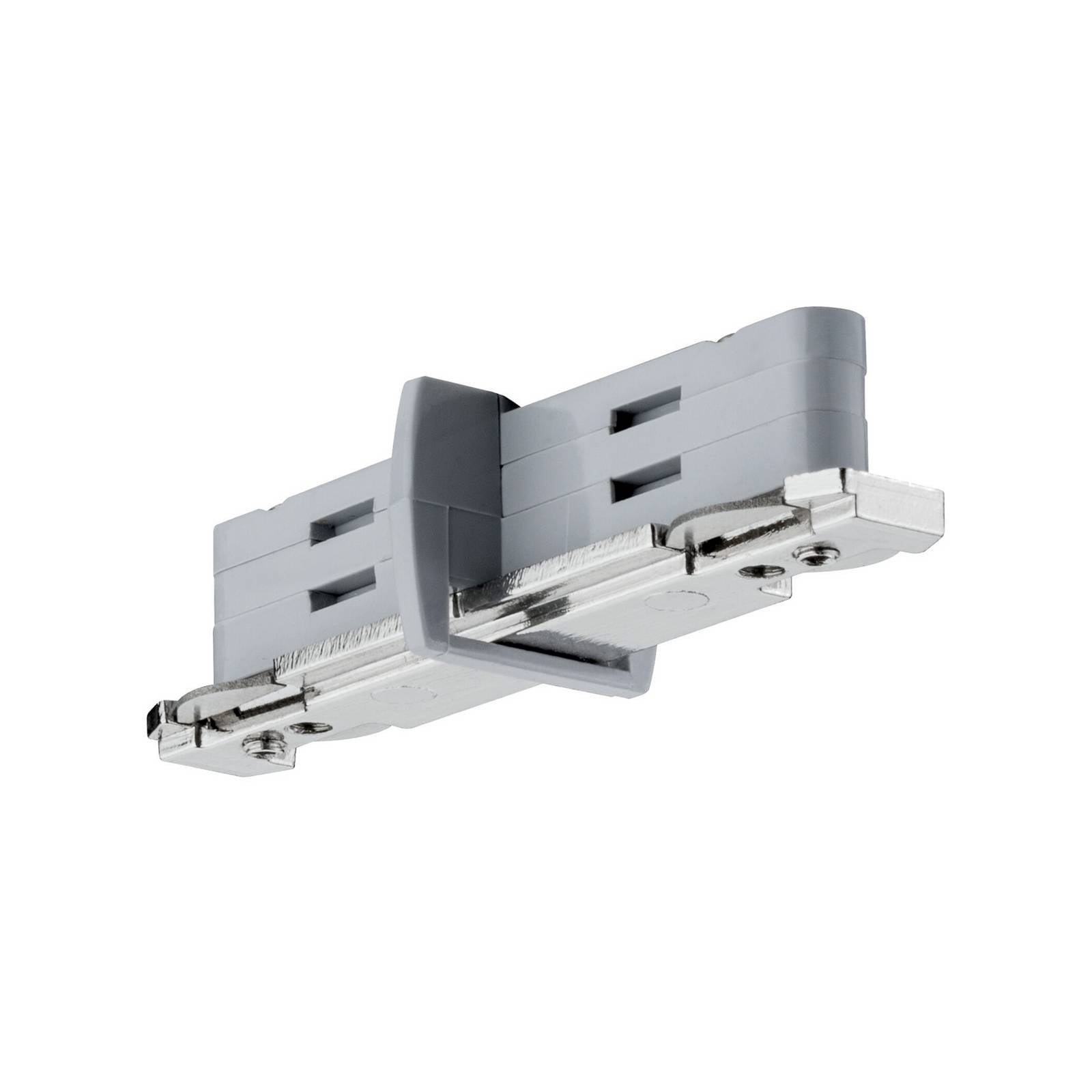 Paulmann URail Stromtrenner 230V Silber | Zubehör für URail-System, einfache Montage, individuelle Konfiguration möglich