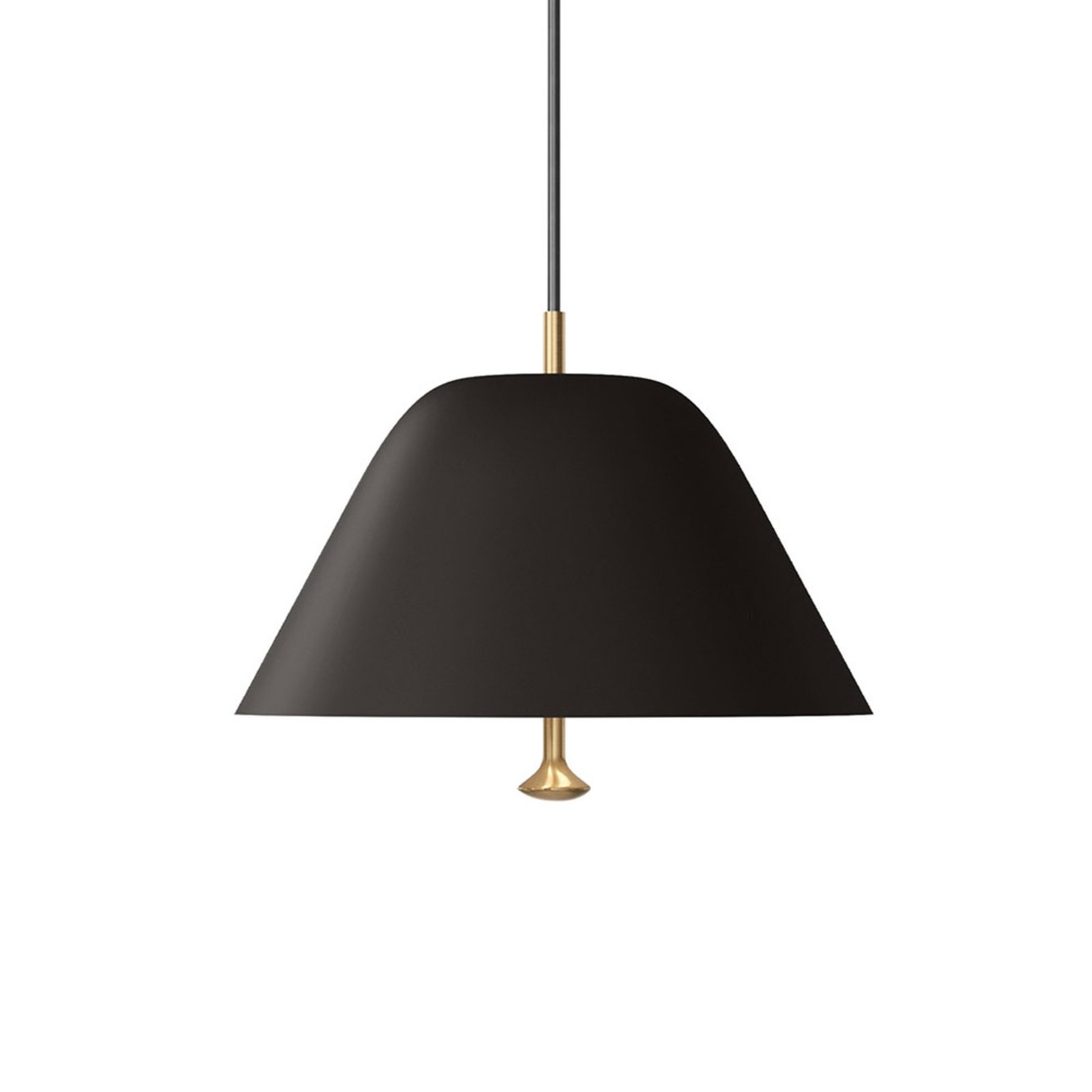 Audo Levitate hanglamp Ø 28 cm zwart