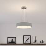 Mia ceiling light, grey, Ø 50 cm