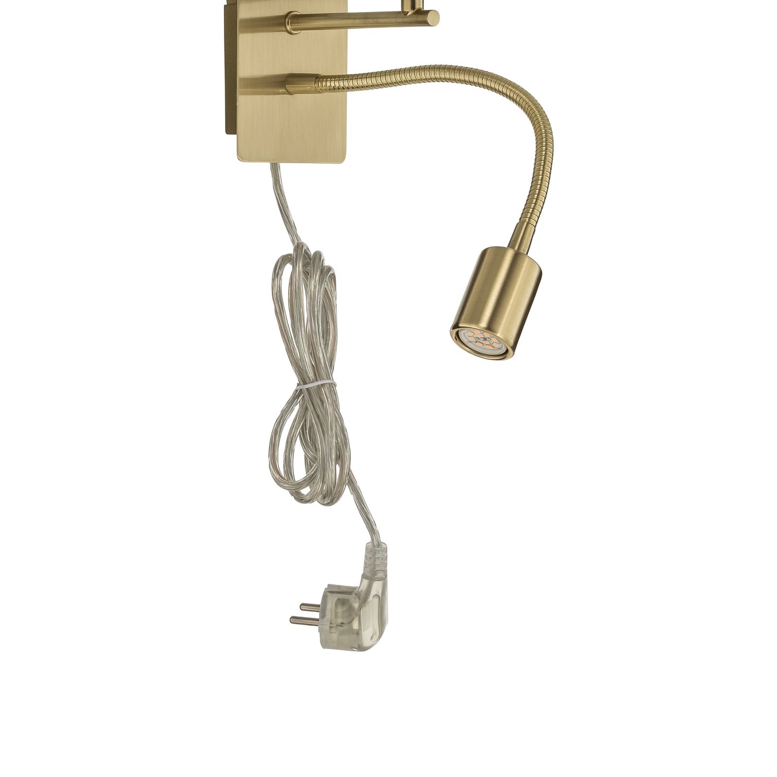 Florens Wall Lamp White/Brass - Lindby Florens Wall Lamp White/Brass - Lindby