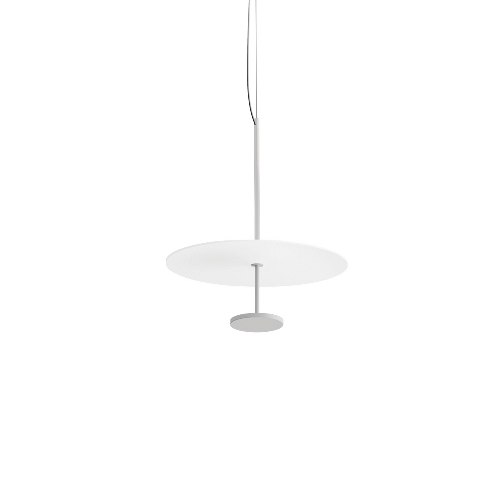 LED hanglamp Stilo_P, wit,  Ø 35 cm, IP40
