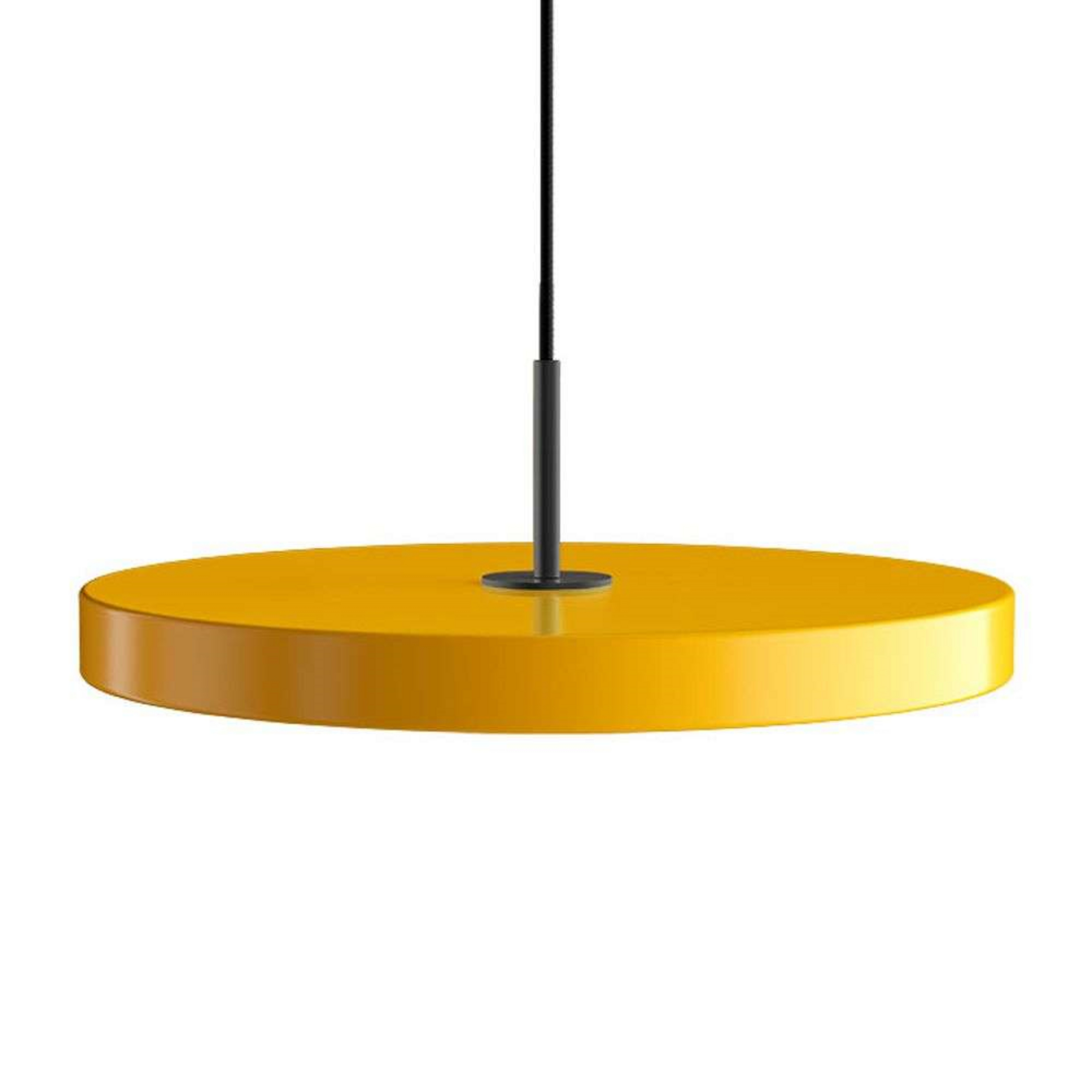 Asteria Lustră Pendul Medium Saffron Yellow/Black Top - UMAGE