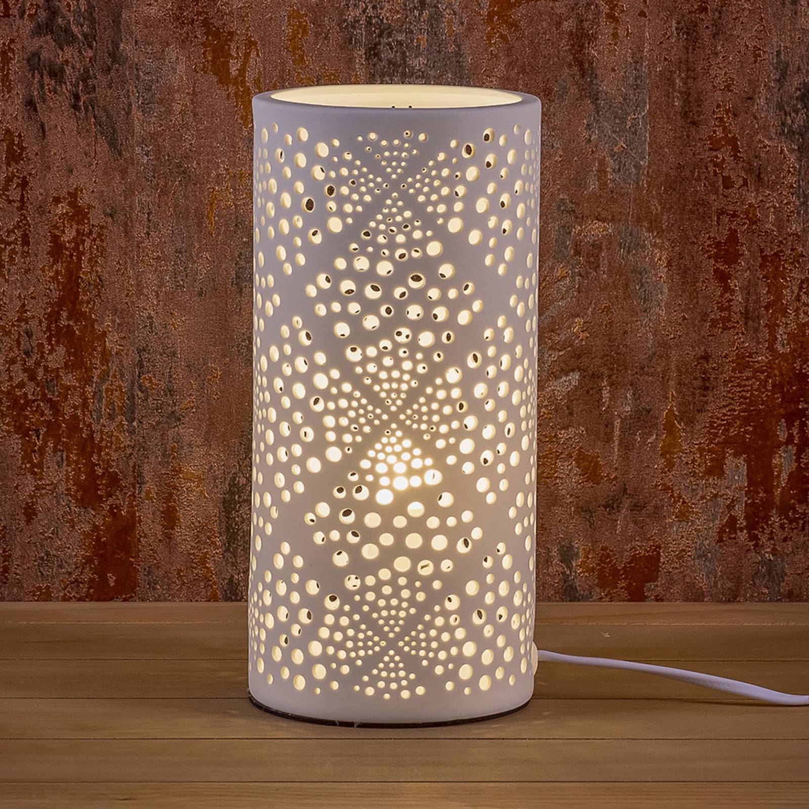 Lampe décorative Bubbles en porcelaine