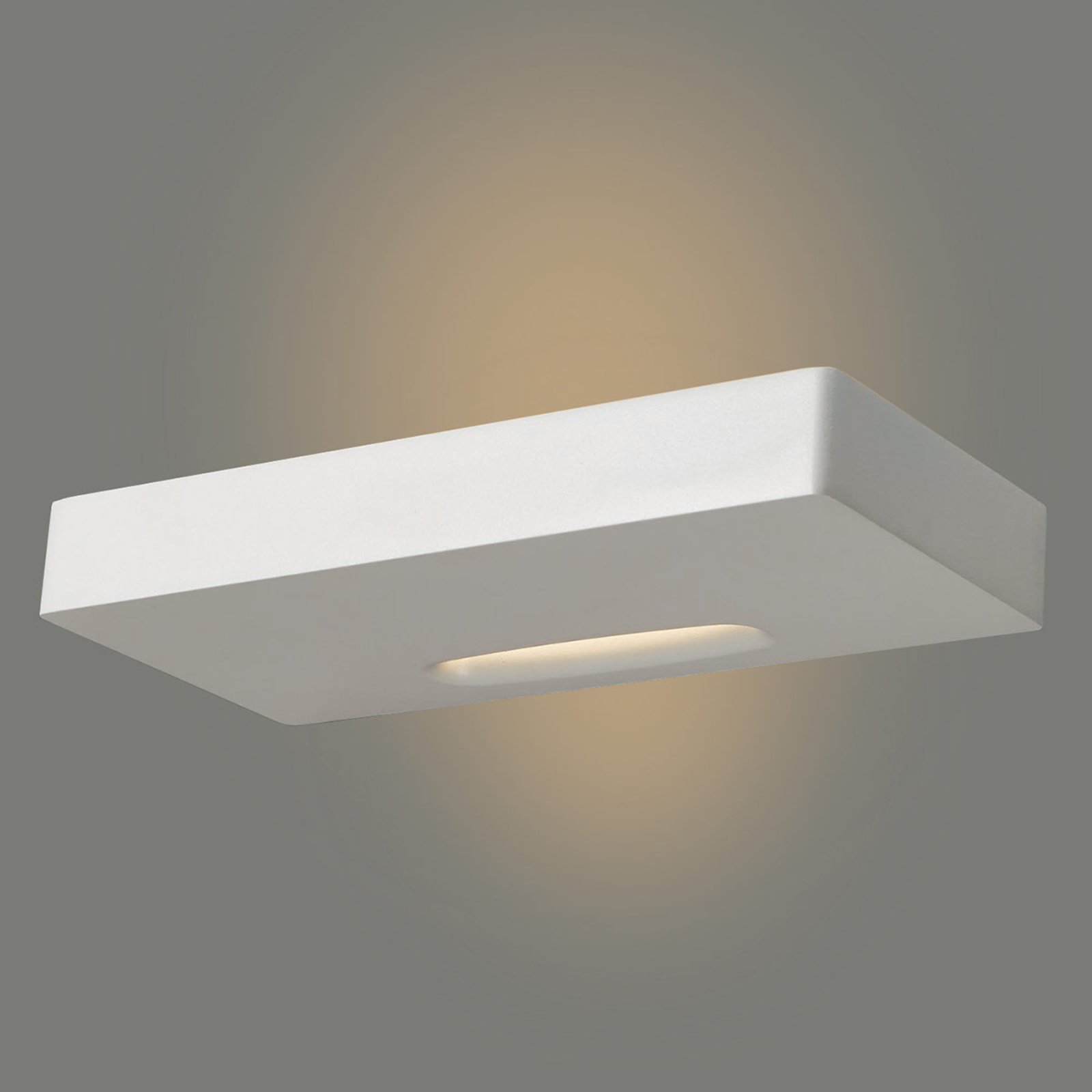 ACB ILUMINACIÓN Air - white LED wall light, dimmable, for Living / Dining Room, metal, acrylic, 9.2 W, energy efficiency: A+, W: 20.6 cm, H: 2.7 cm