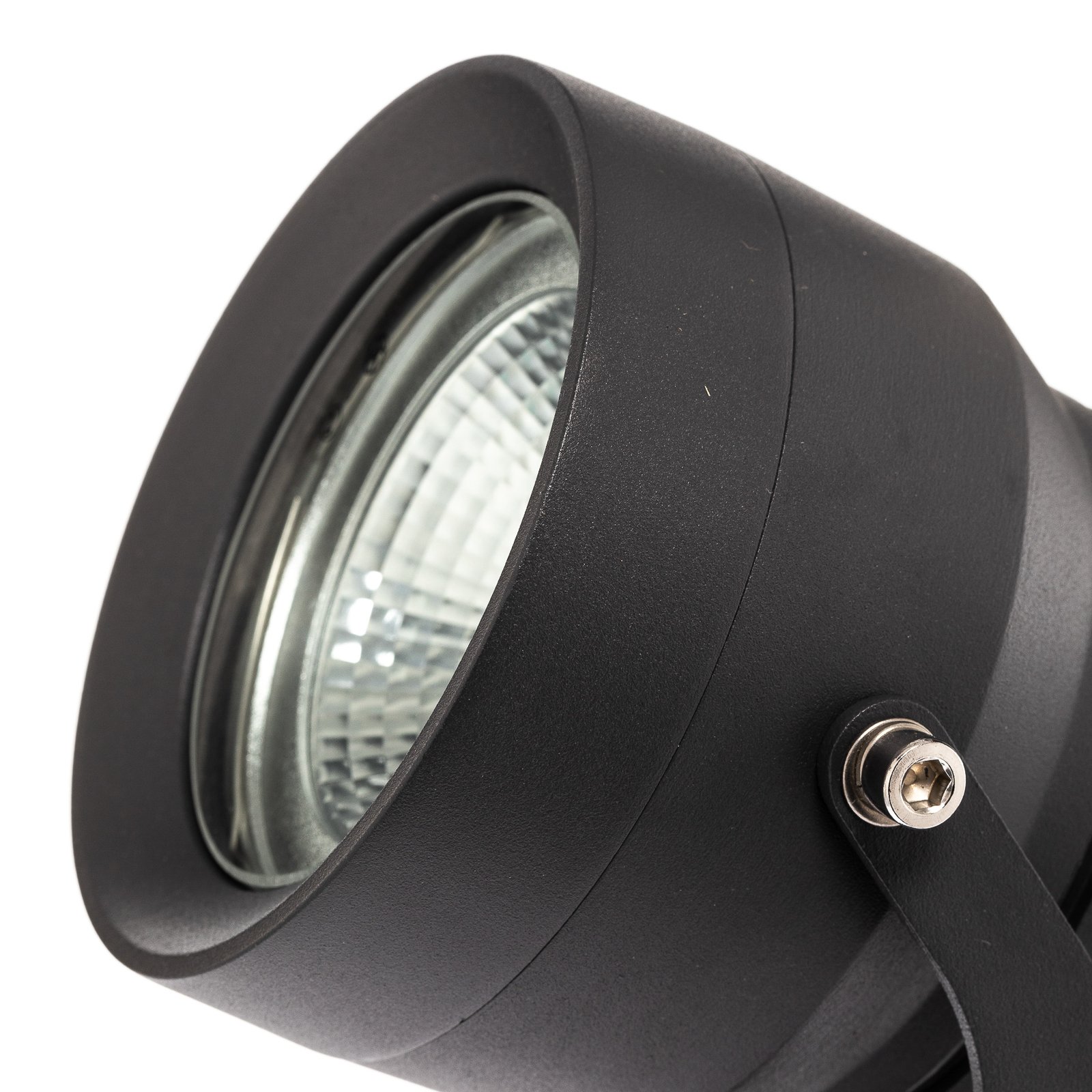Irina Spike Ulko Spotti IP65 Dark Grey - Lucande