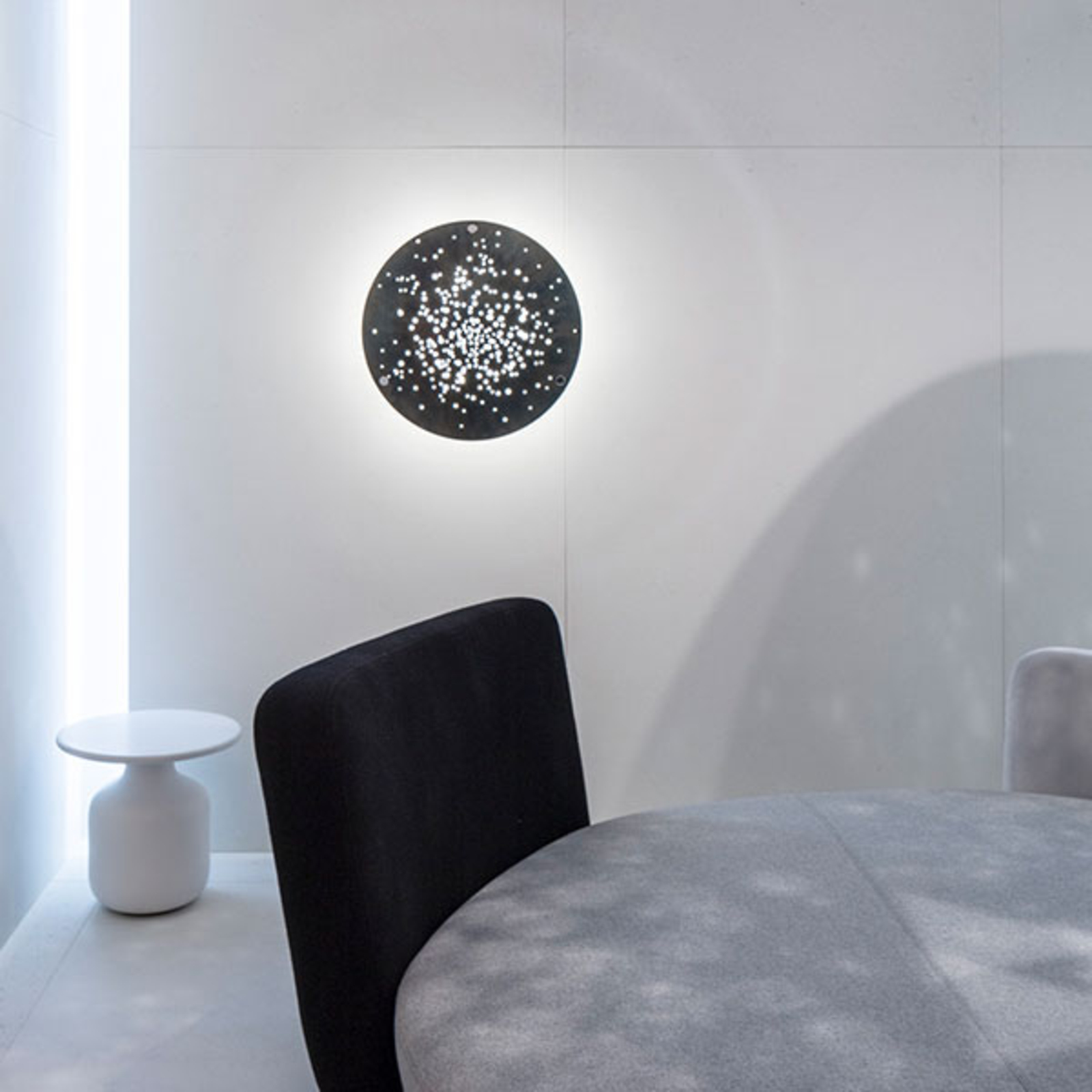 Fabbian Lens LED-Wandleuchte