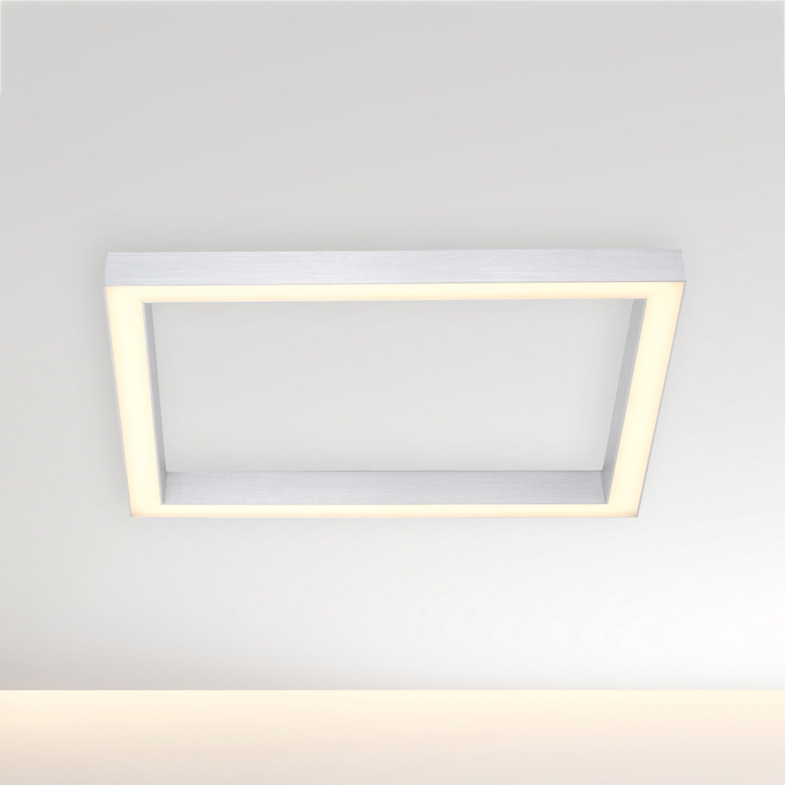 Lines Square LED-Deckenlampe, diamond, 55 cm, CCT - PURE