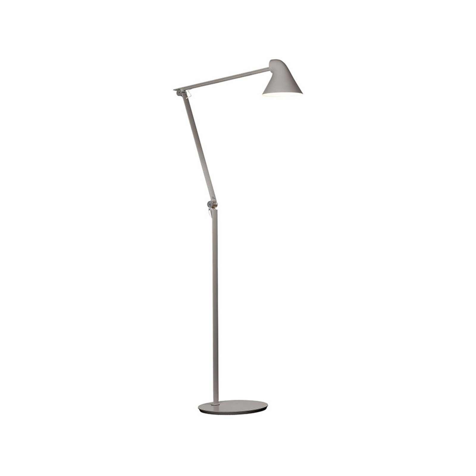 NJP Stojaca Lampa Light Grey - Louis Poulsen