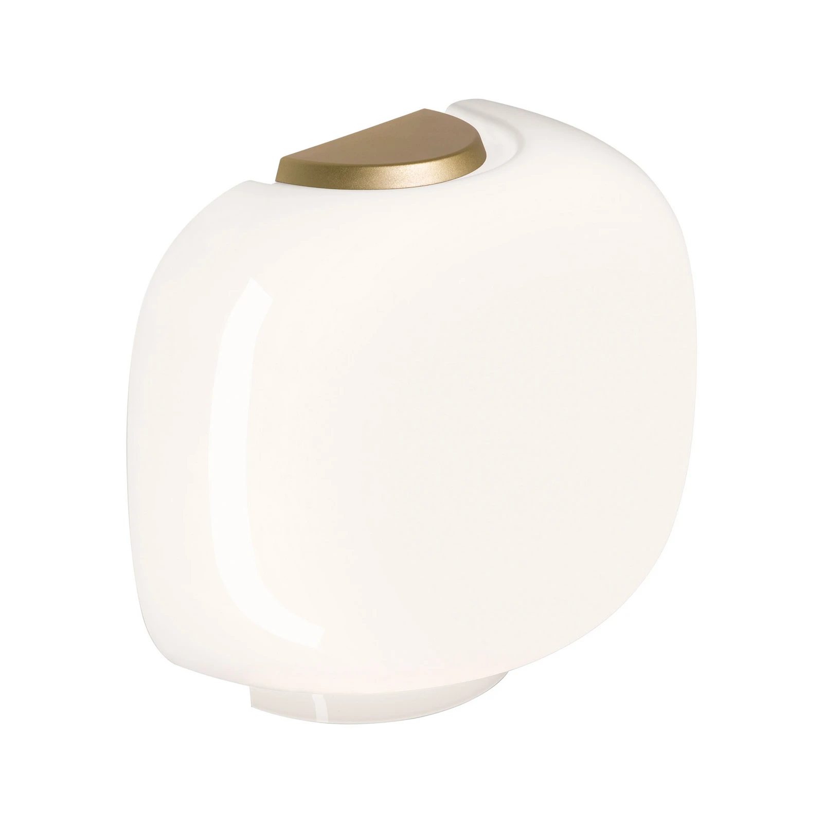 Foscarini Chouchin 3 Semi seinavalgusti valge/kuldne