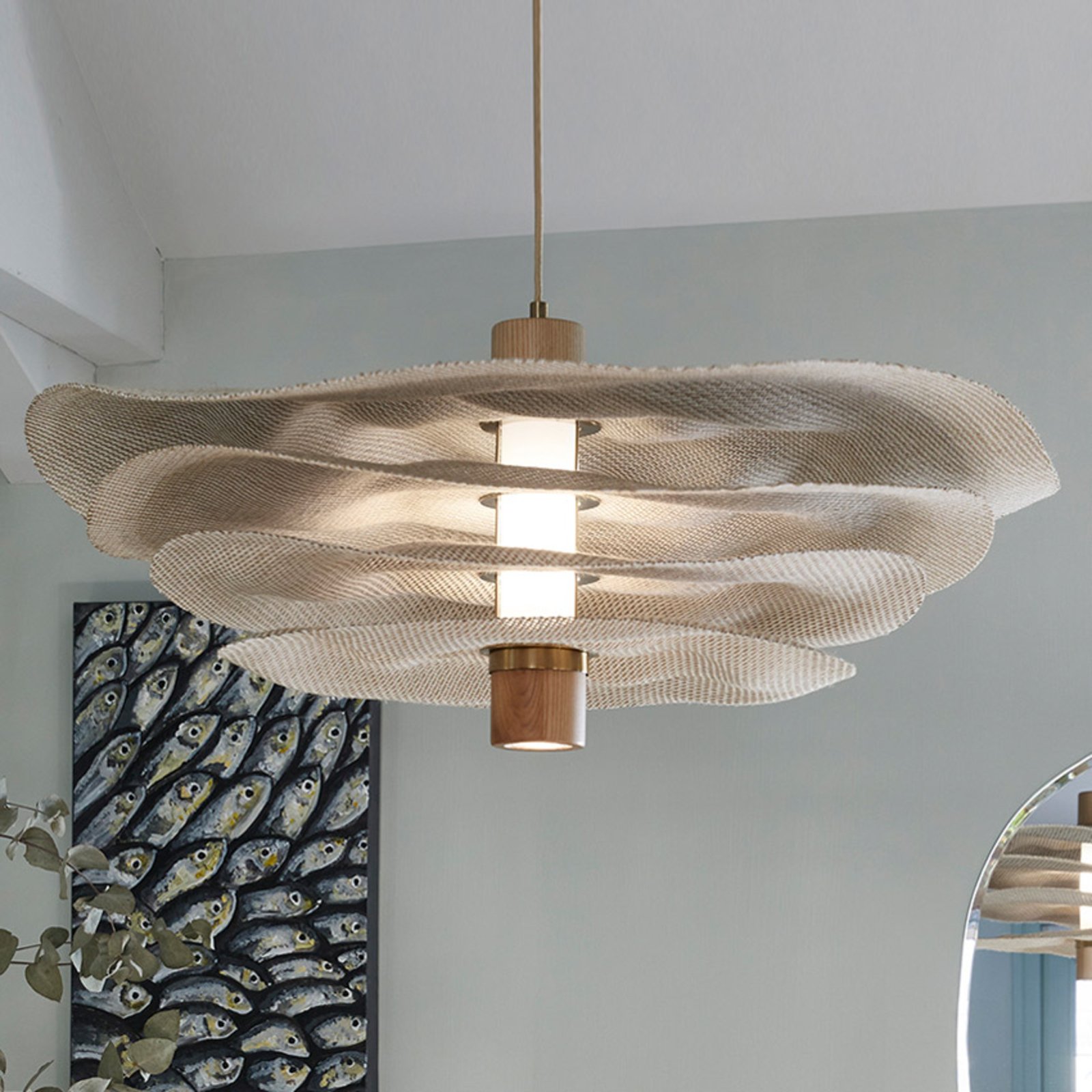 Rivage L Hängeleuchte 4-lagig Ø 78 cm - MARKET SET Rivage L Hängeleuchte 4-lagig Ø 78 cm - MARKET SET