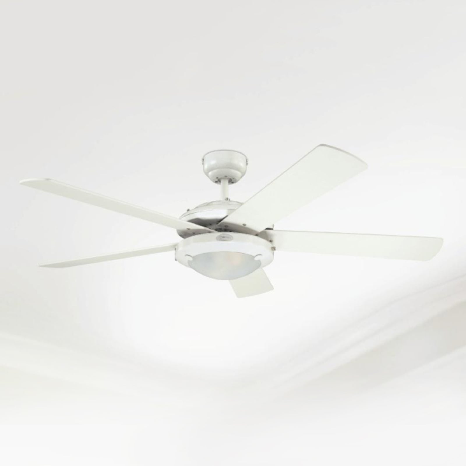 Comet 2 Deckenventilator mit Licht Holz leise - Westinghouse