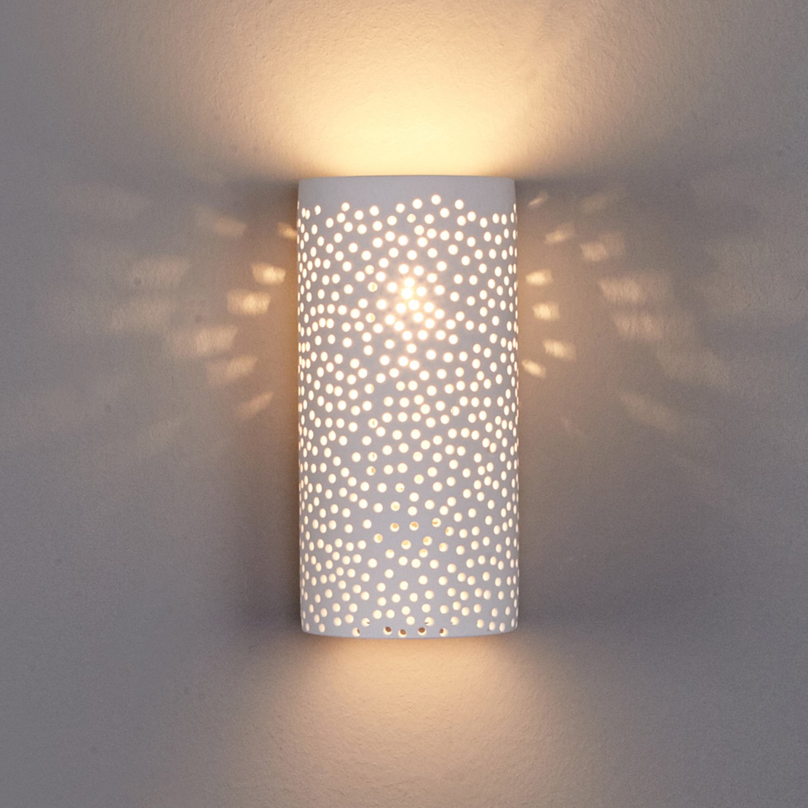 Jiru Wandlamp White - Lindby