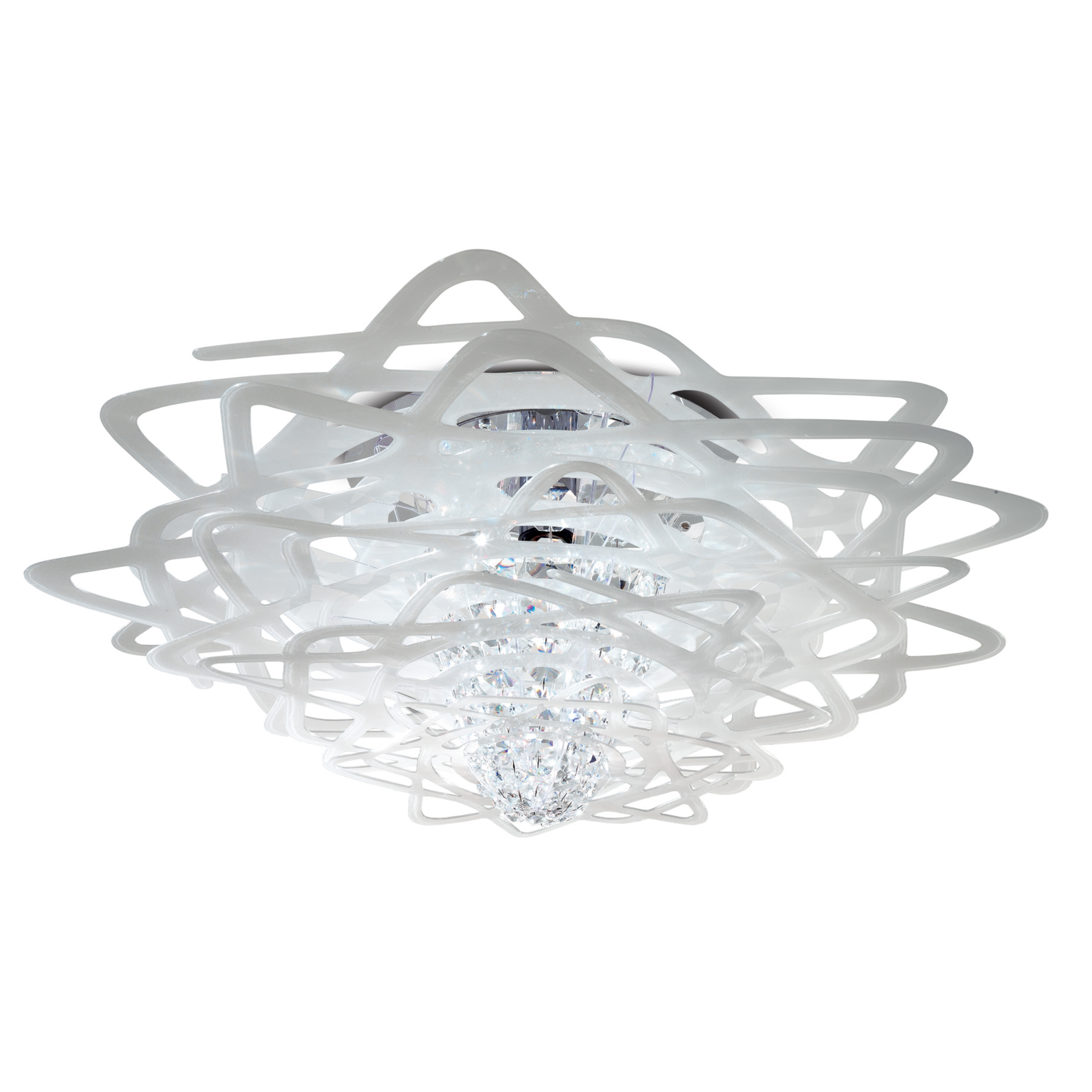 Aurora Ceiling Lamp L White - SLAMP