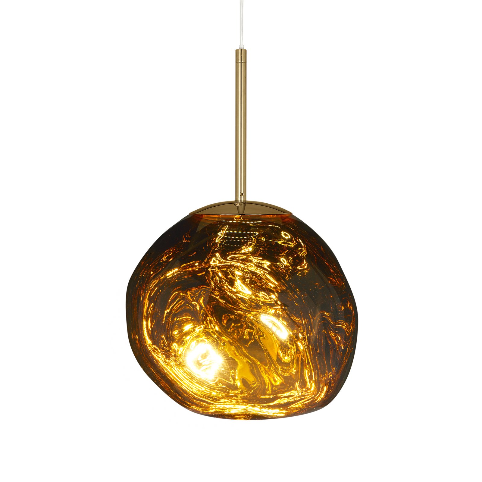 Tom Dixon LED hanging light Melt Mini, Ø 28 cm, plastic