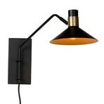 Wandlampe Pepijn mit Kabel und Stecker