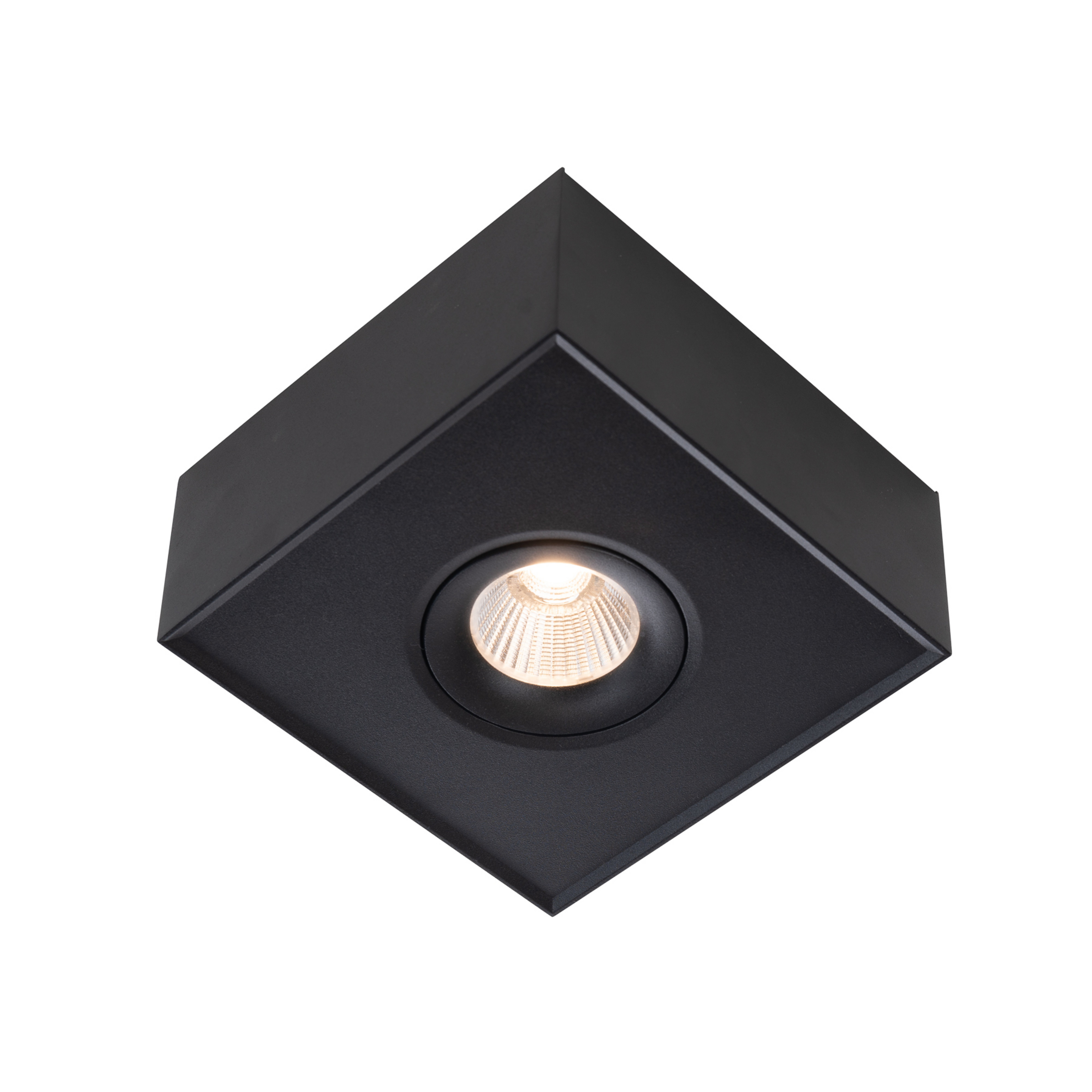 SLC DL04 Surface X1 luminaire saillie 2 700K noir