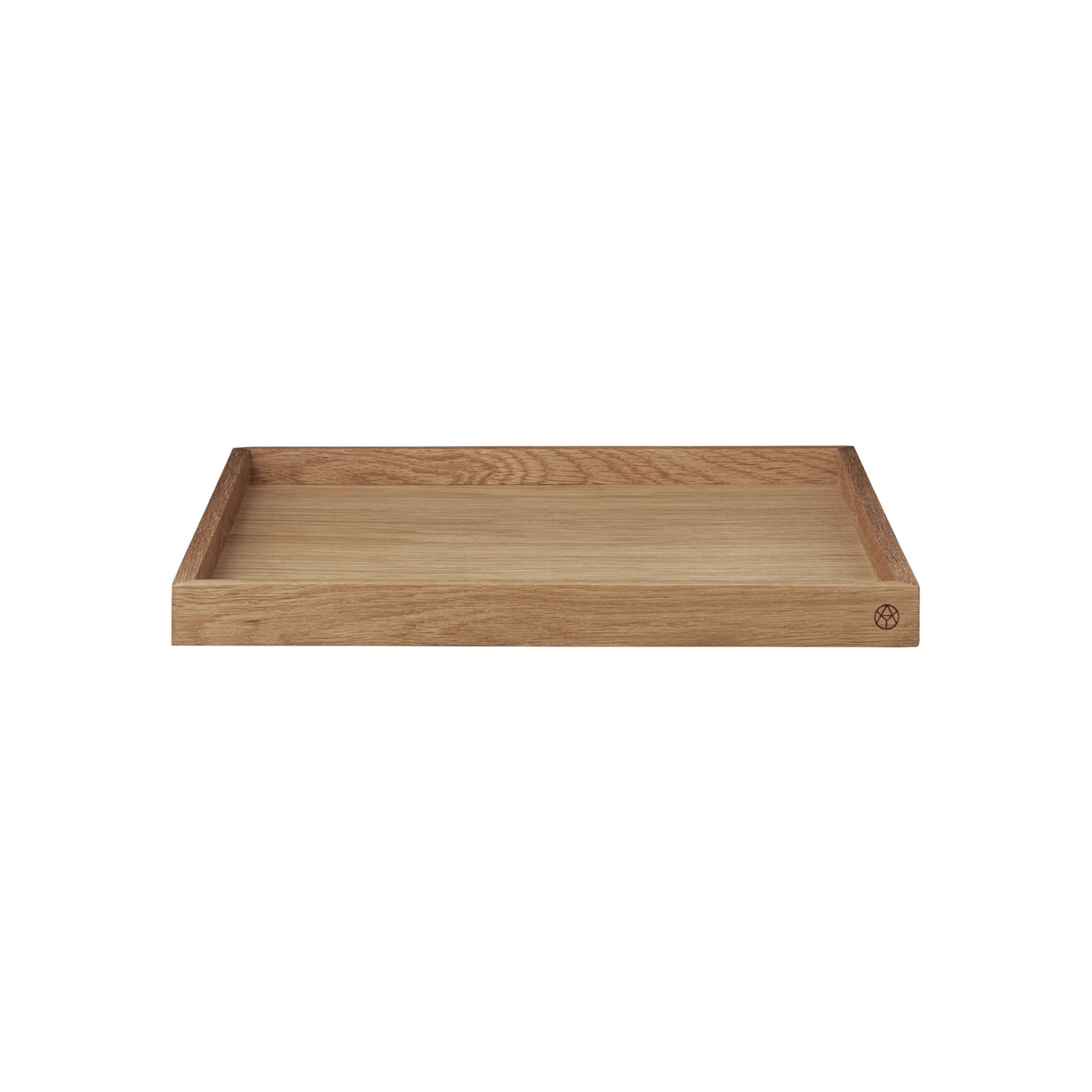 Unity dienblad M Oak - AYTM