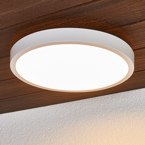 Runde LED-Deckenlampe Liyan in Weiß