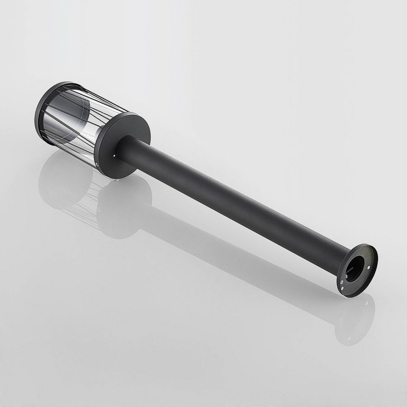 Yonan Baliza Exterior H80 Dark Grey/Clear - Lindby