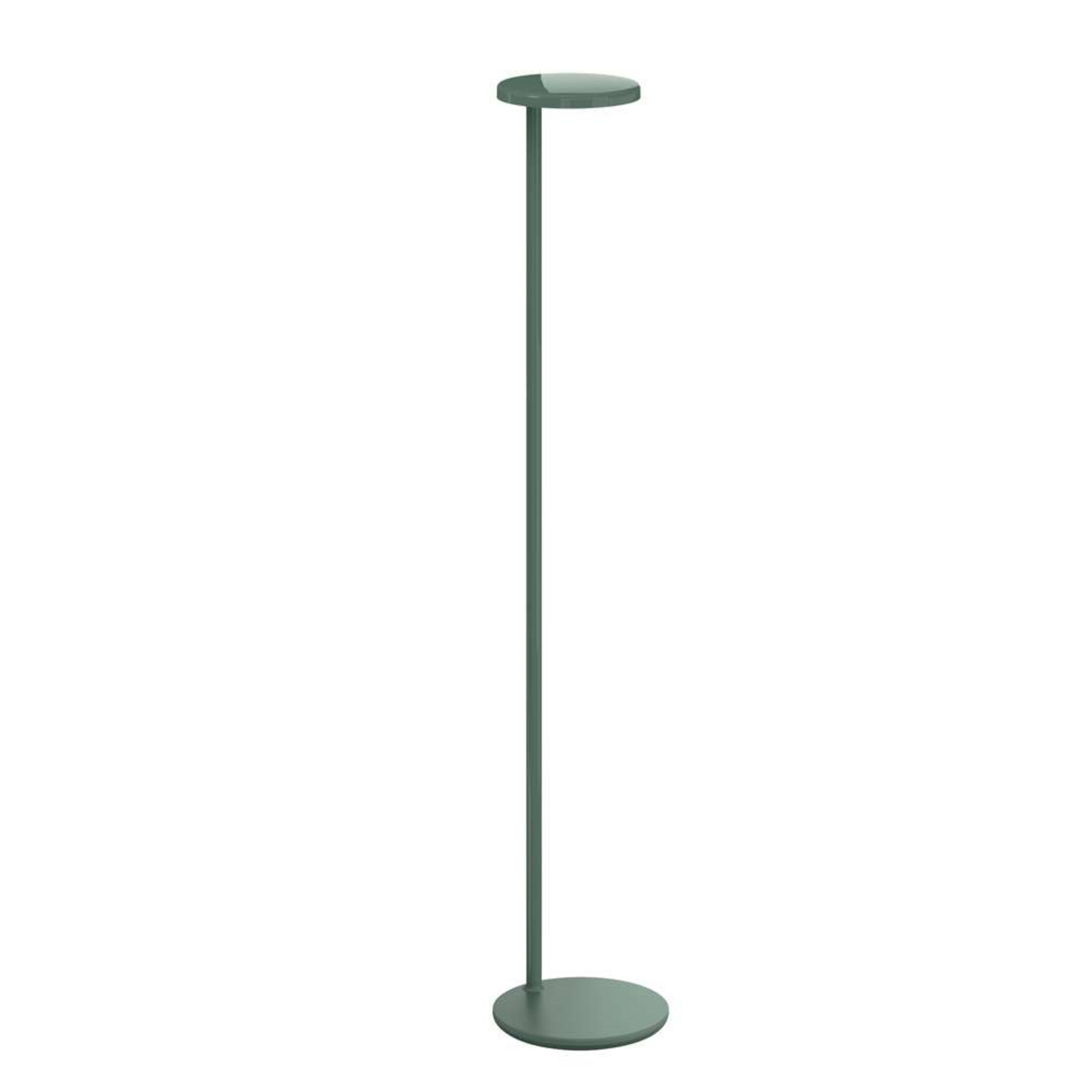 Oblique F Lampadaire 3000K USB-C USB-C Glossy Sage - Flos