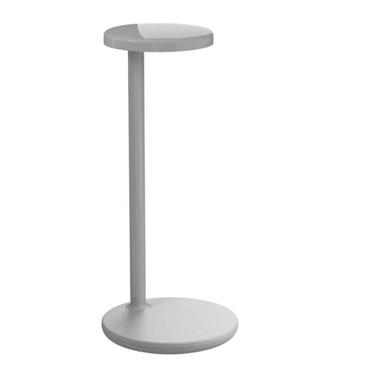 Oblique QI Stolní Lampa Grey - Flos