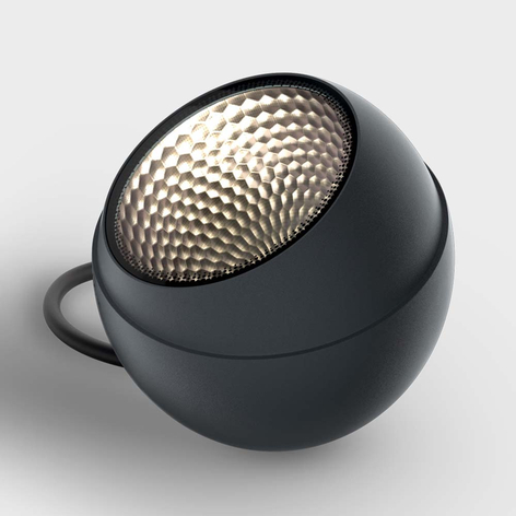 IP44.de Shot LED-Strahler in Anthrazit, 2.700K