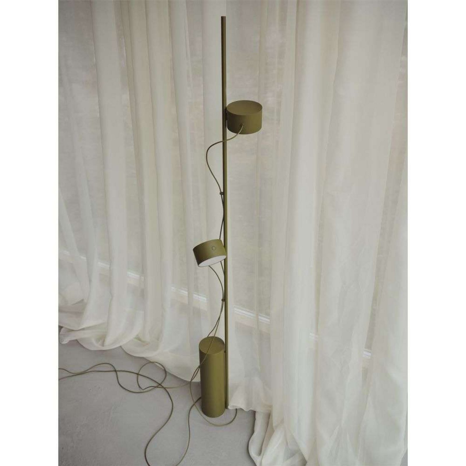 Post Lampadar Brown Green - Muuto