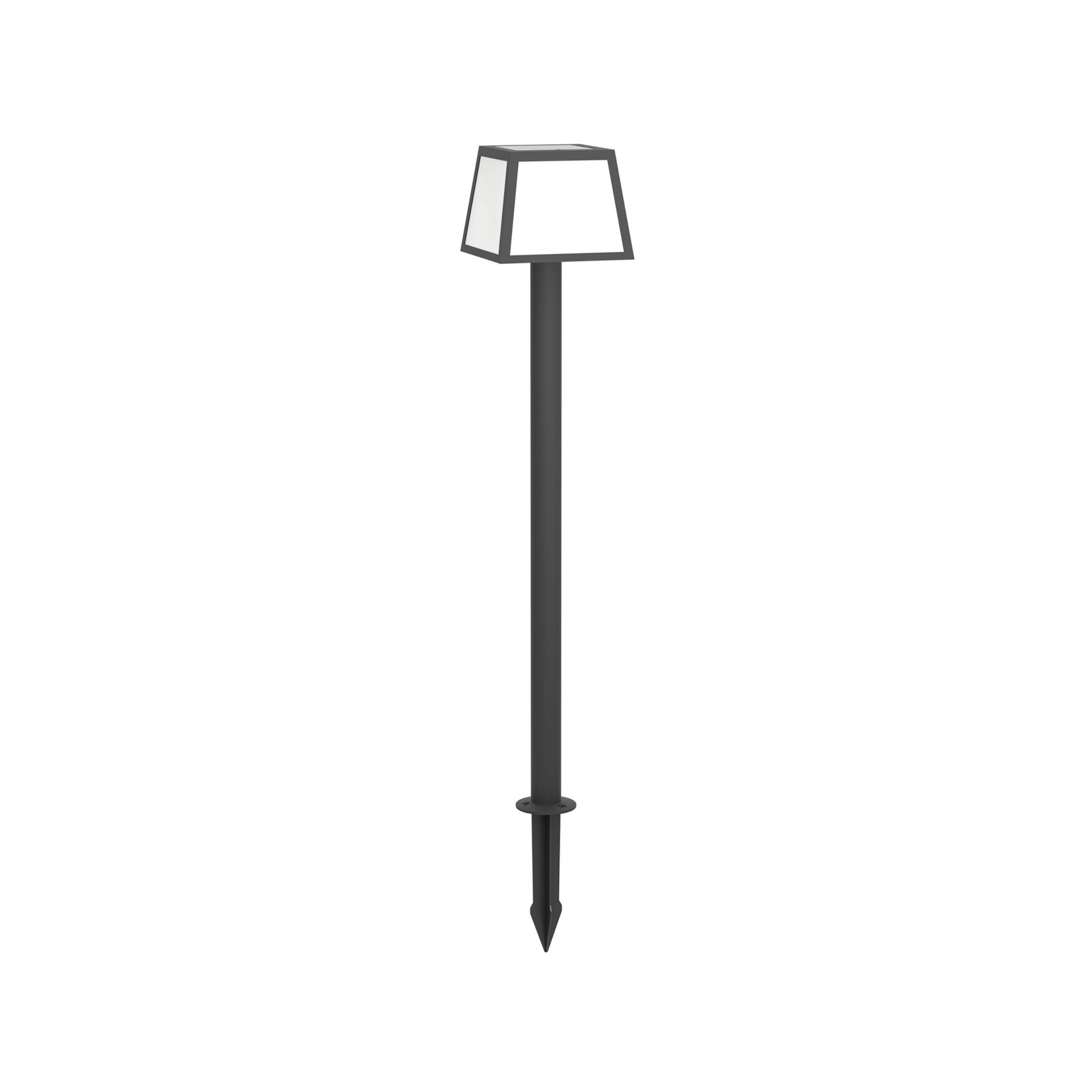 LED-gatelampe Altilia, høyde 106 cm, svart, sensor