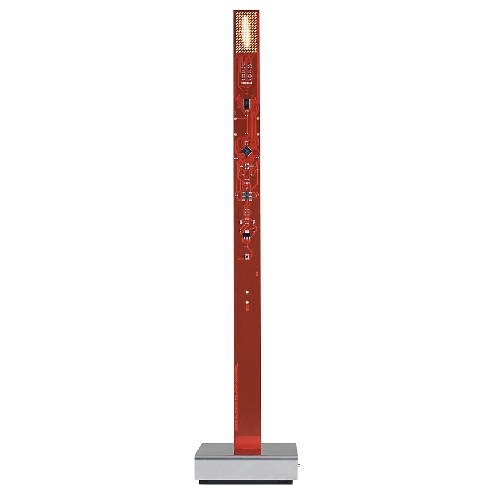 Image of Ingo Maurer Lampe à poser LED innovante My New Flame, rouge 4251545405775