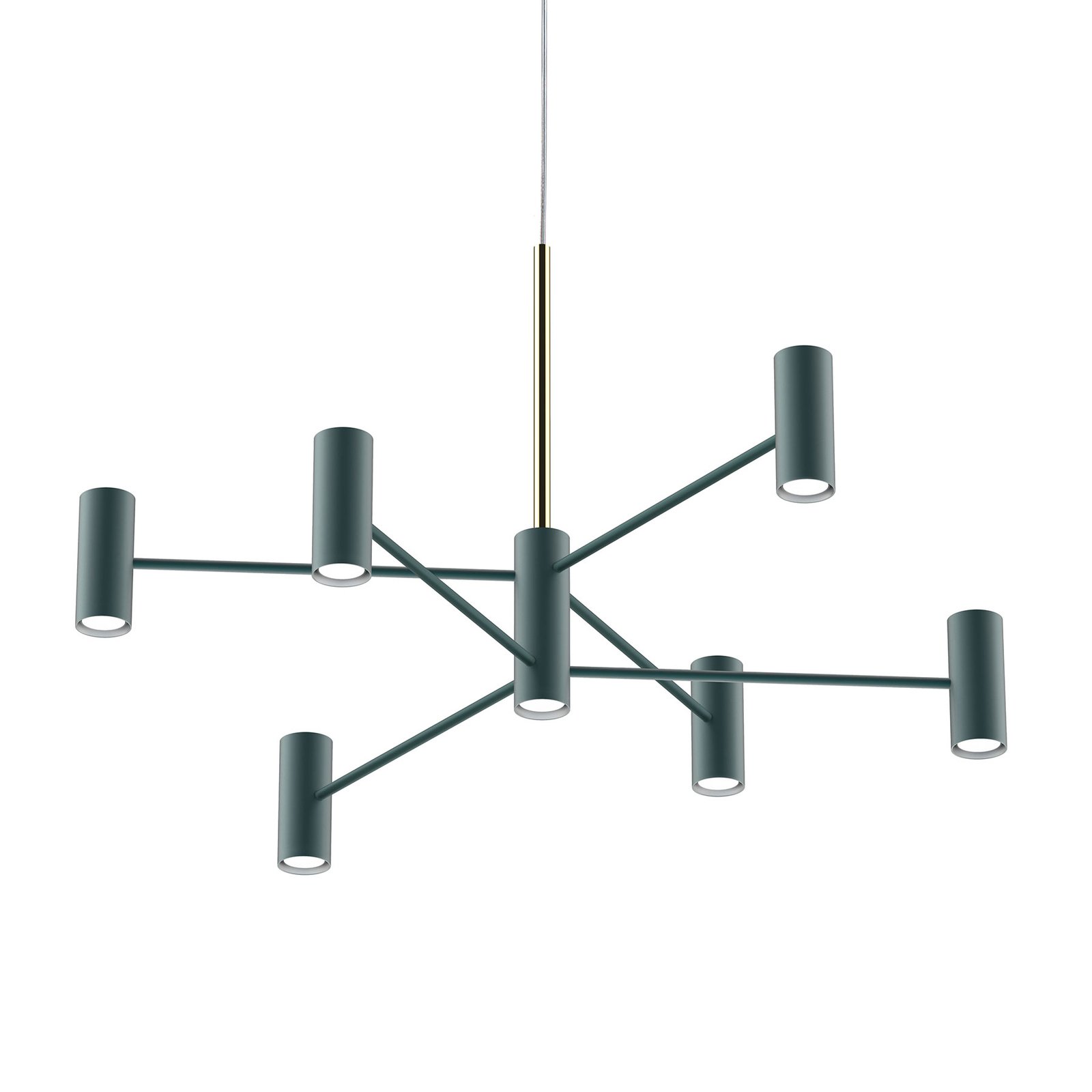 Modo Luce Chandelier hanglamp 13-lamps 100cm zwart