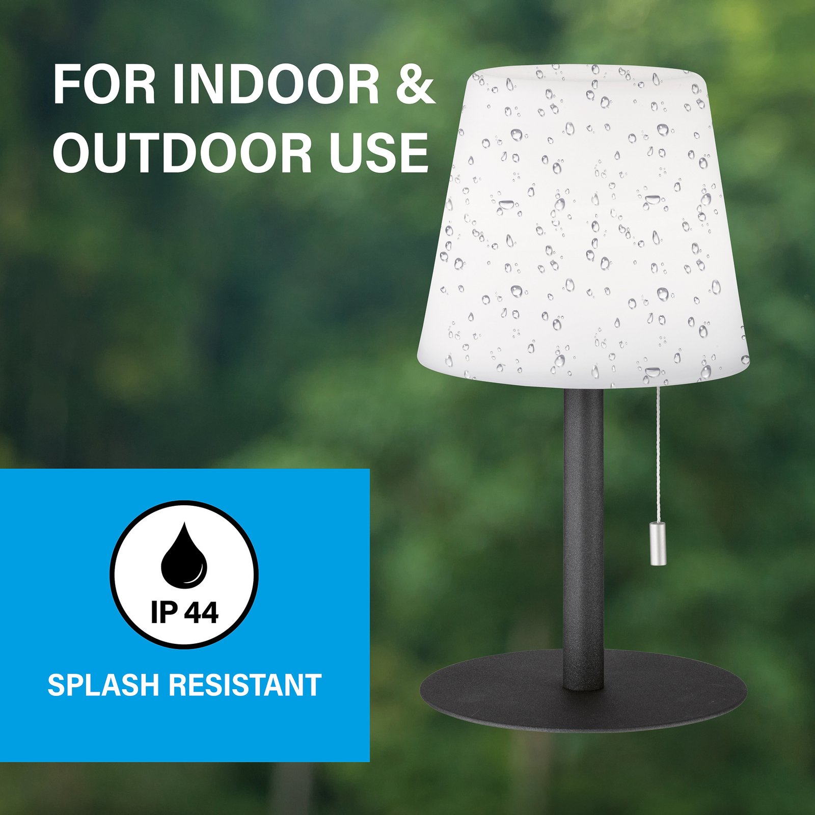 LED-Tischleuchte Garden, dimmbar, mit Farbwechsel