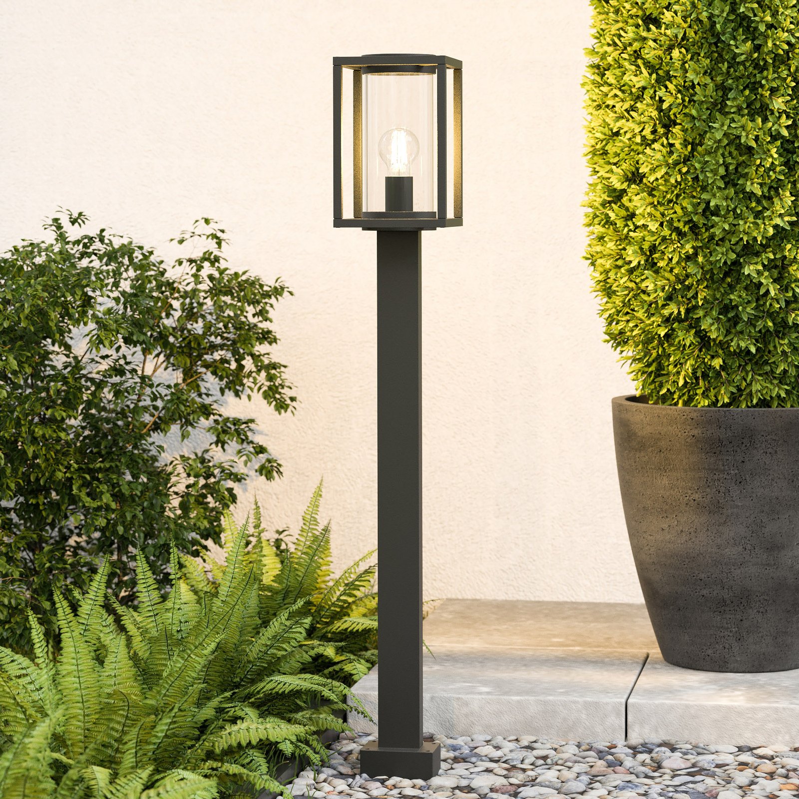 Ferda Außen Gartenleuchte H100 Graphite - Lucande