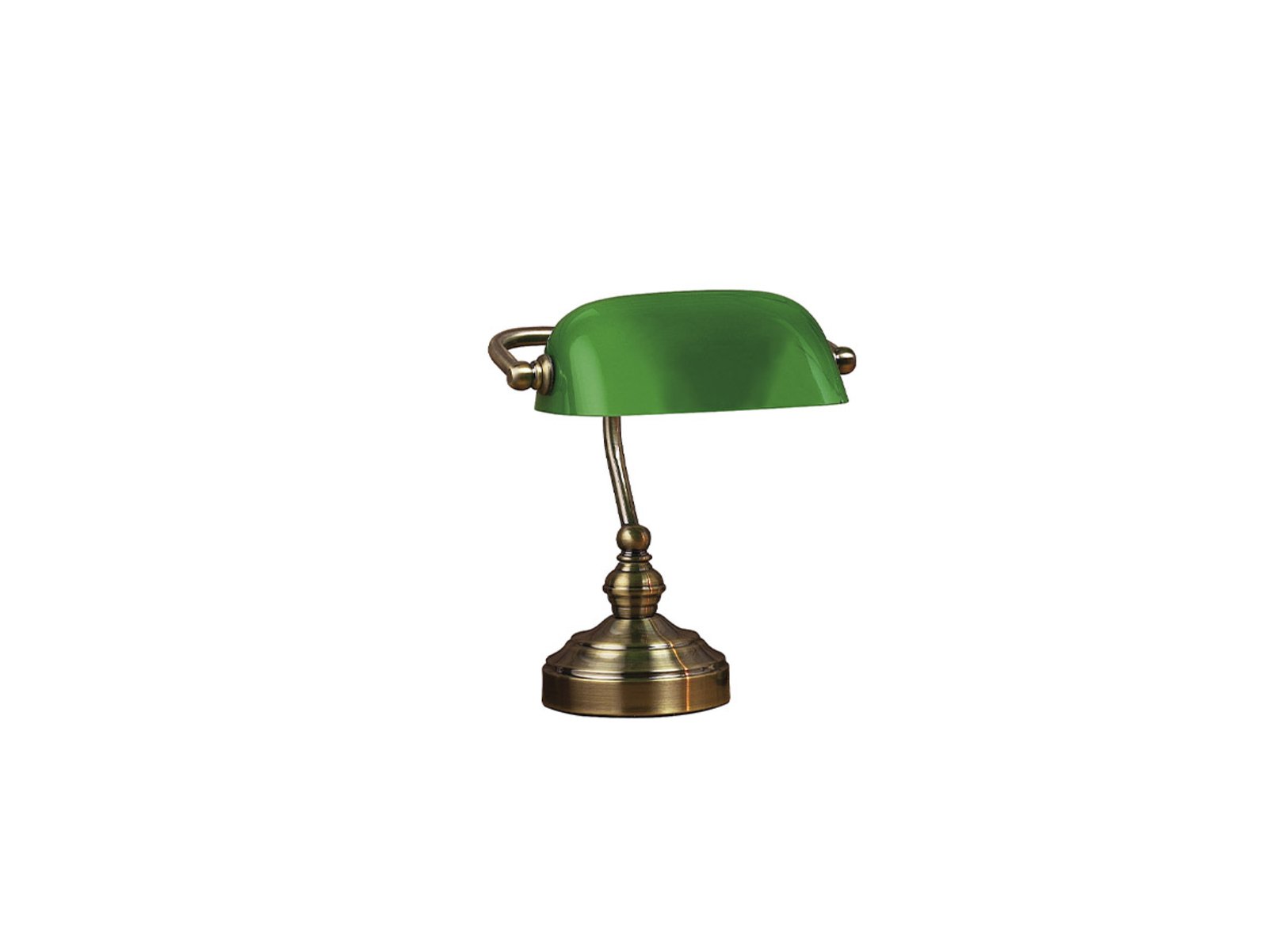 Bankers Bordslampa 25 cm Oxide/Green - Markslöjd