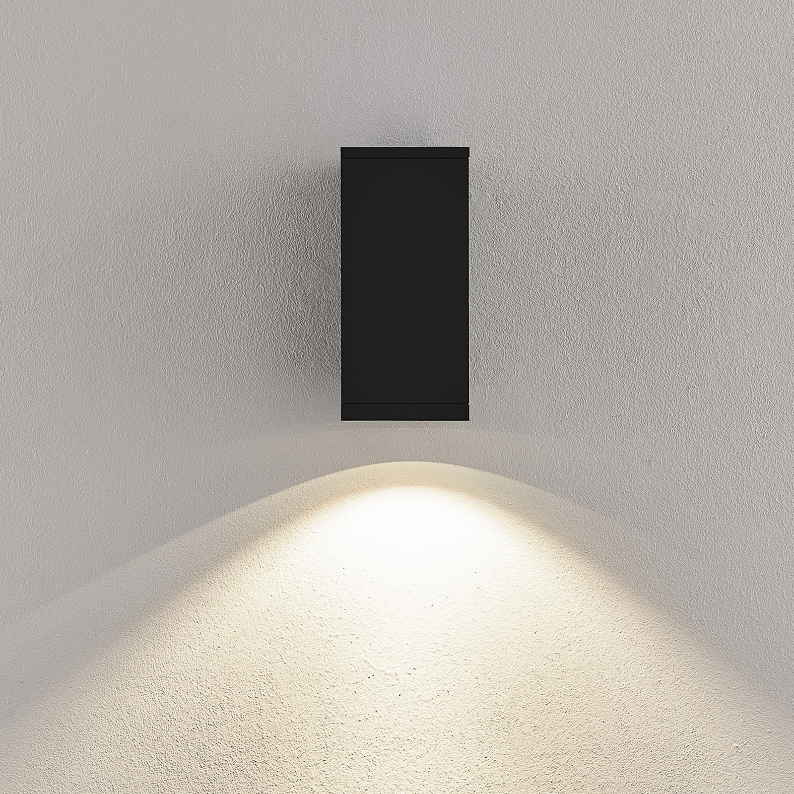 LED-Außenwandlampe ShoreLine Pro Square, dunkelgrau, 830/840