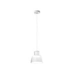 Nemo Suspension Lorosae, blanc, Ø 20 cm, verre, E27