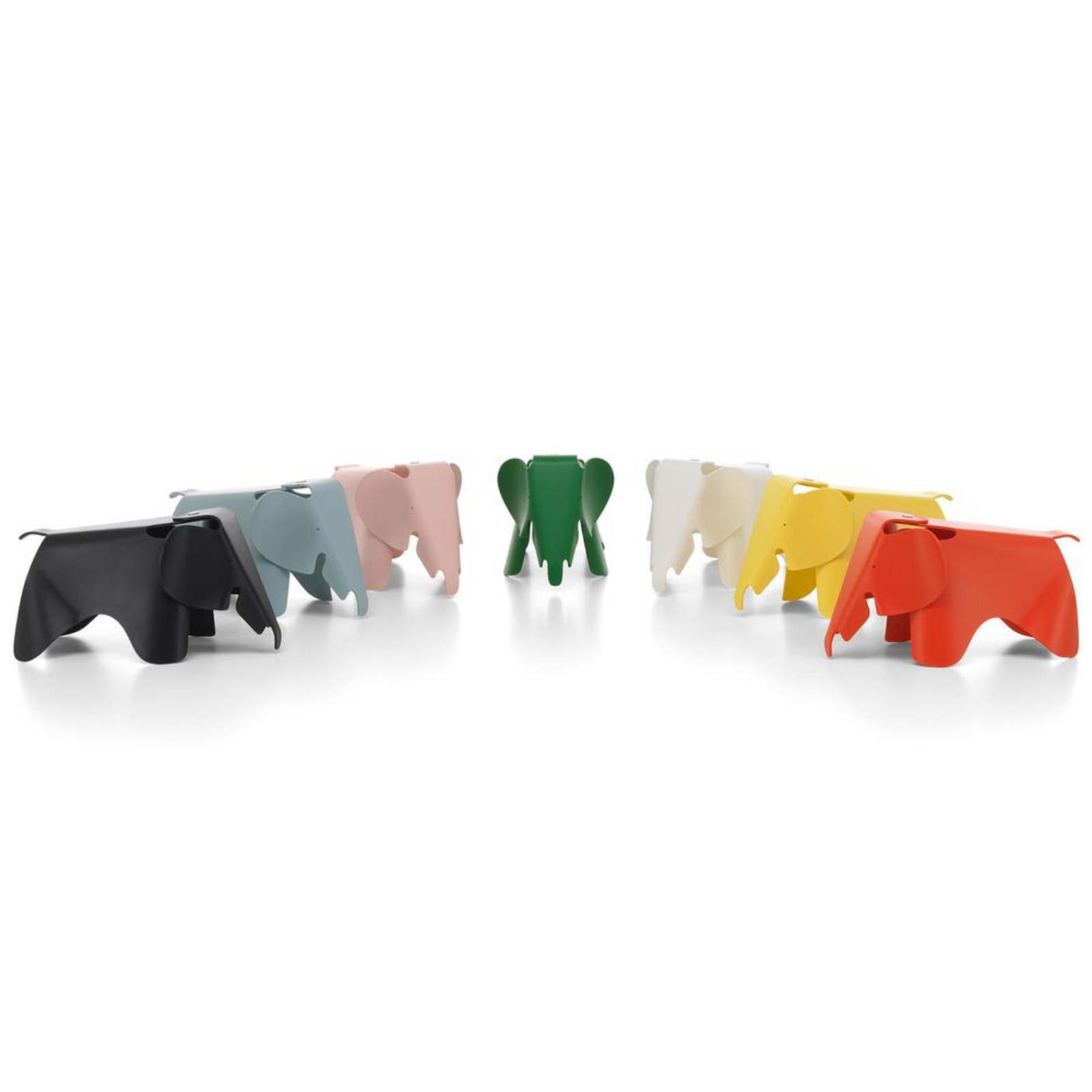 Eames Elephant Small Poppy Red - Vitra