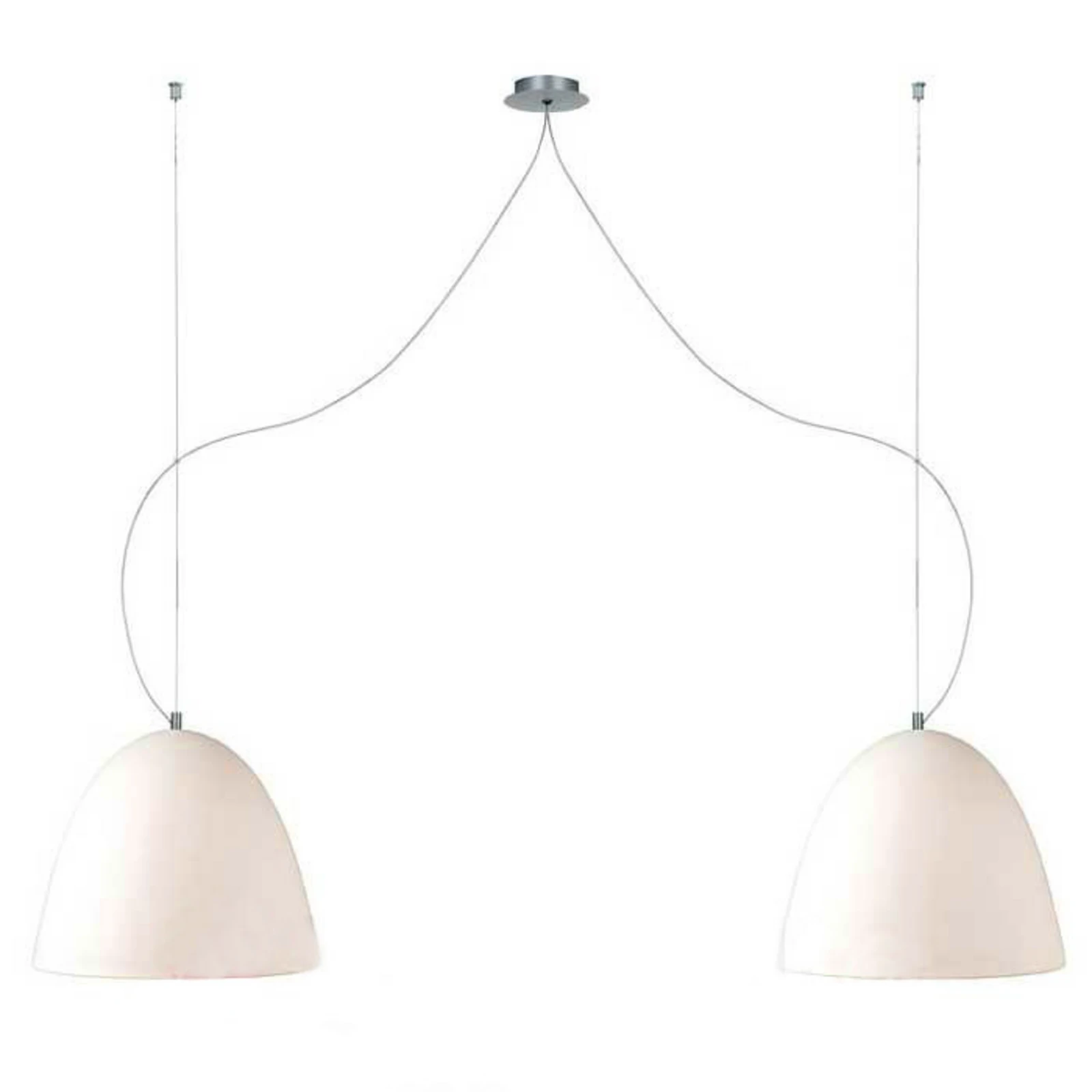 Casablanca Bell - Κρεμαστό φωτιστικό sand 21 cm 2-light.