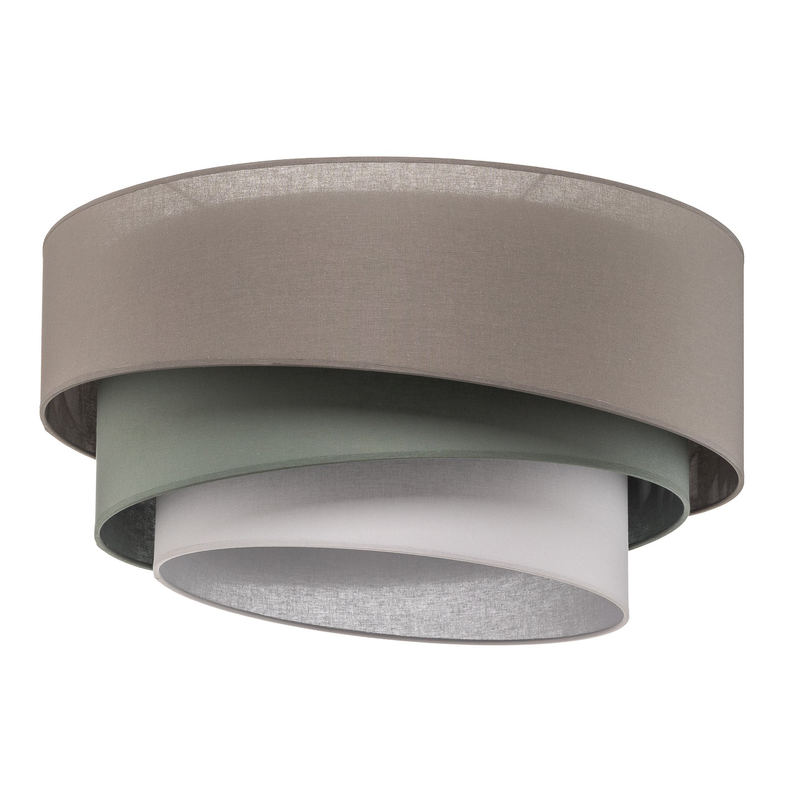 Trio Plafoniera Ø60 Scuro Grigio/Salvie Verde/Azzurro Grigio - Euluna