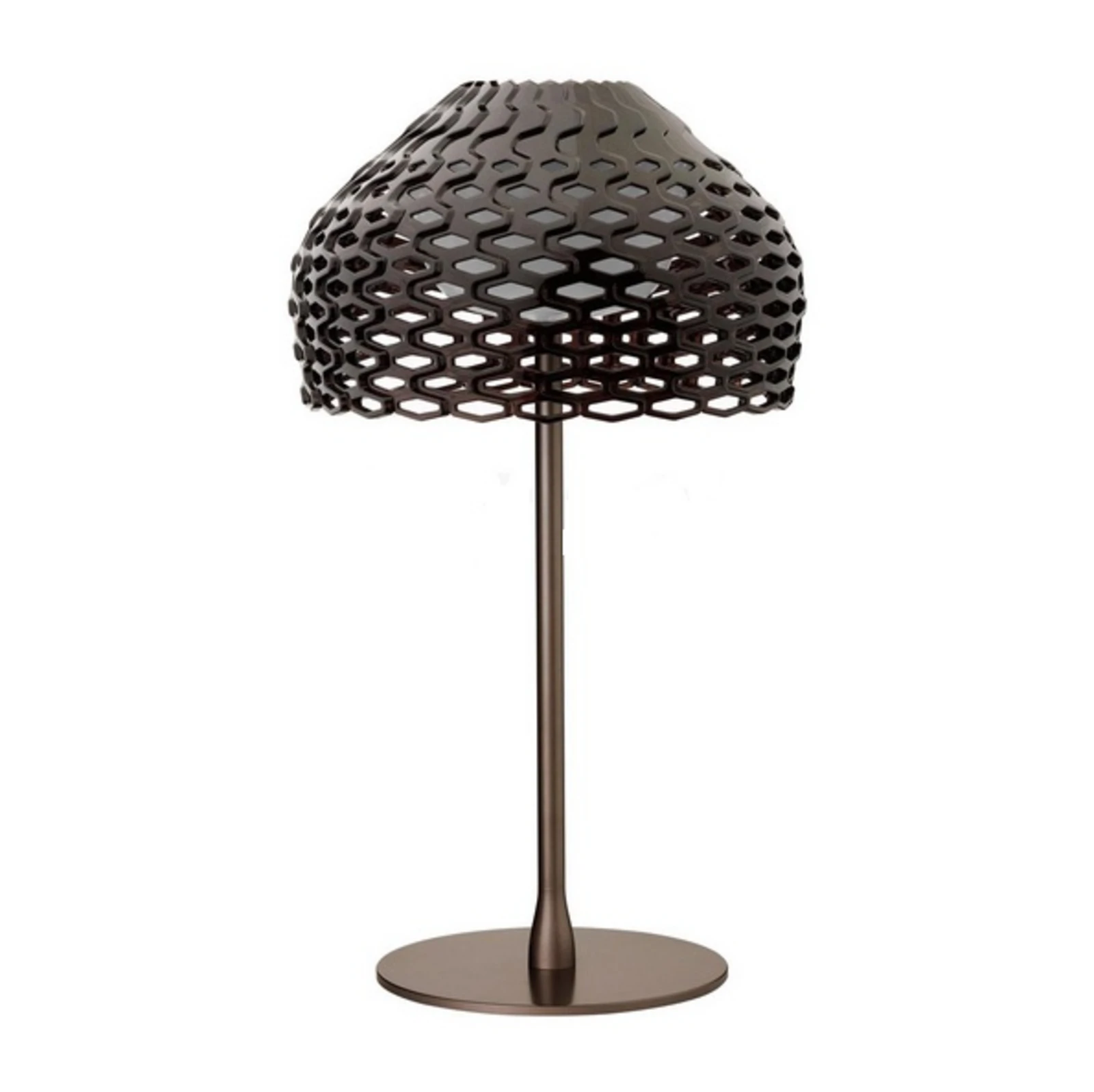 FLOS Tatou T Tischleuchte mit Dimmer, ockergrau