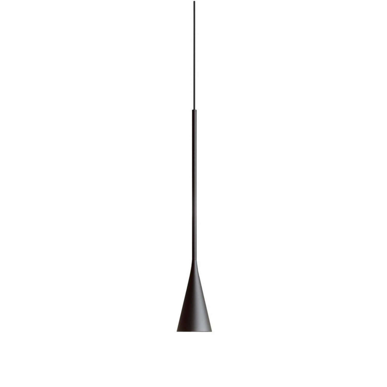 Lampă suspendată LED Bover Skybell Plus negru Ø 6 cm aluminiu - Camera de zi / sufragerie - design