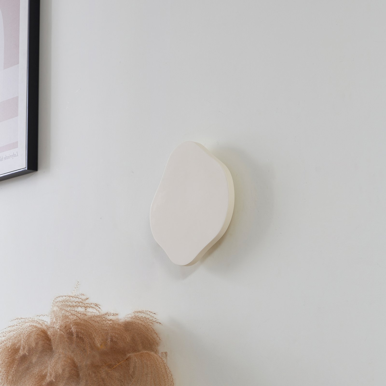 Nielson LED nástenné svetlo výška 30 cm béžová sadra - Lindby