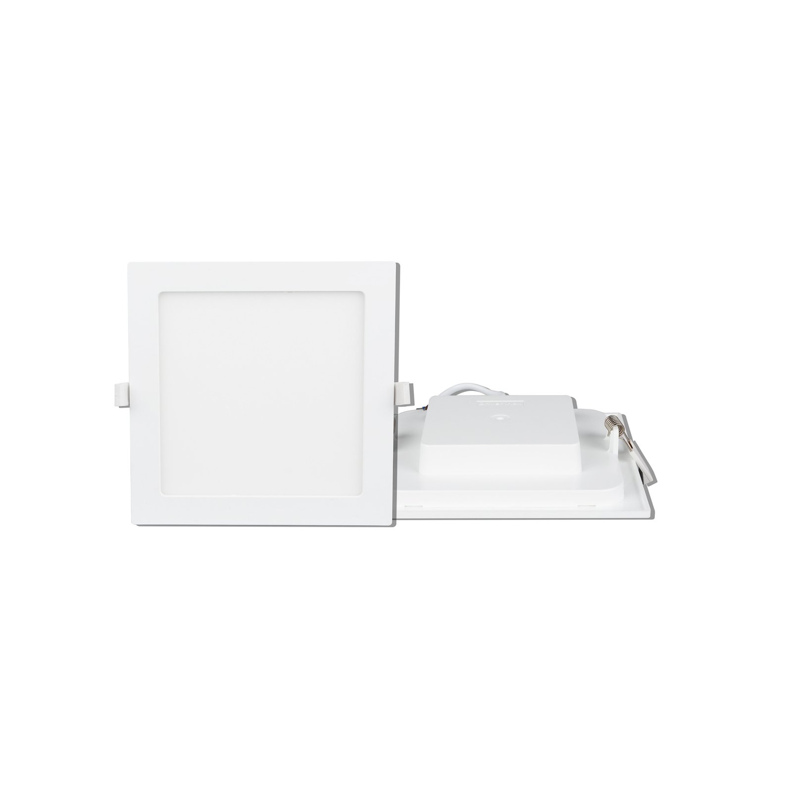 Prios Helina LED-downlight, hvit, 22 cm, 24 W