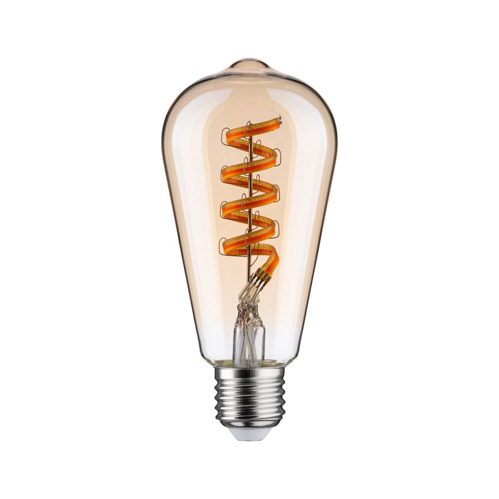 Paulmann LED-Rustika Zigbee E27 6,3W RGBW dim gold