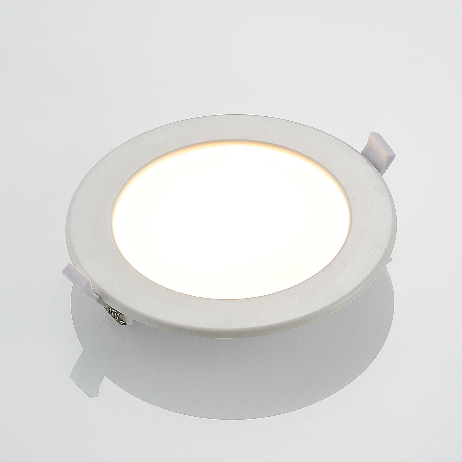 Prios Cadance -LED-uppovalo valk. 17 cm, 3 kpl