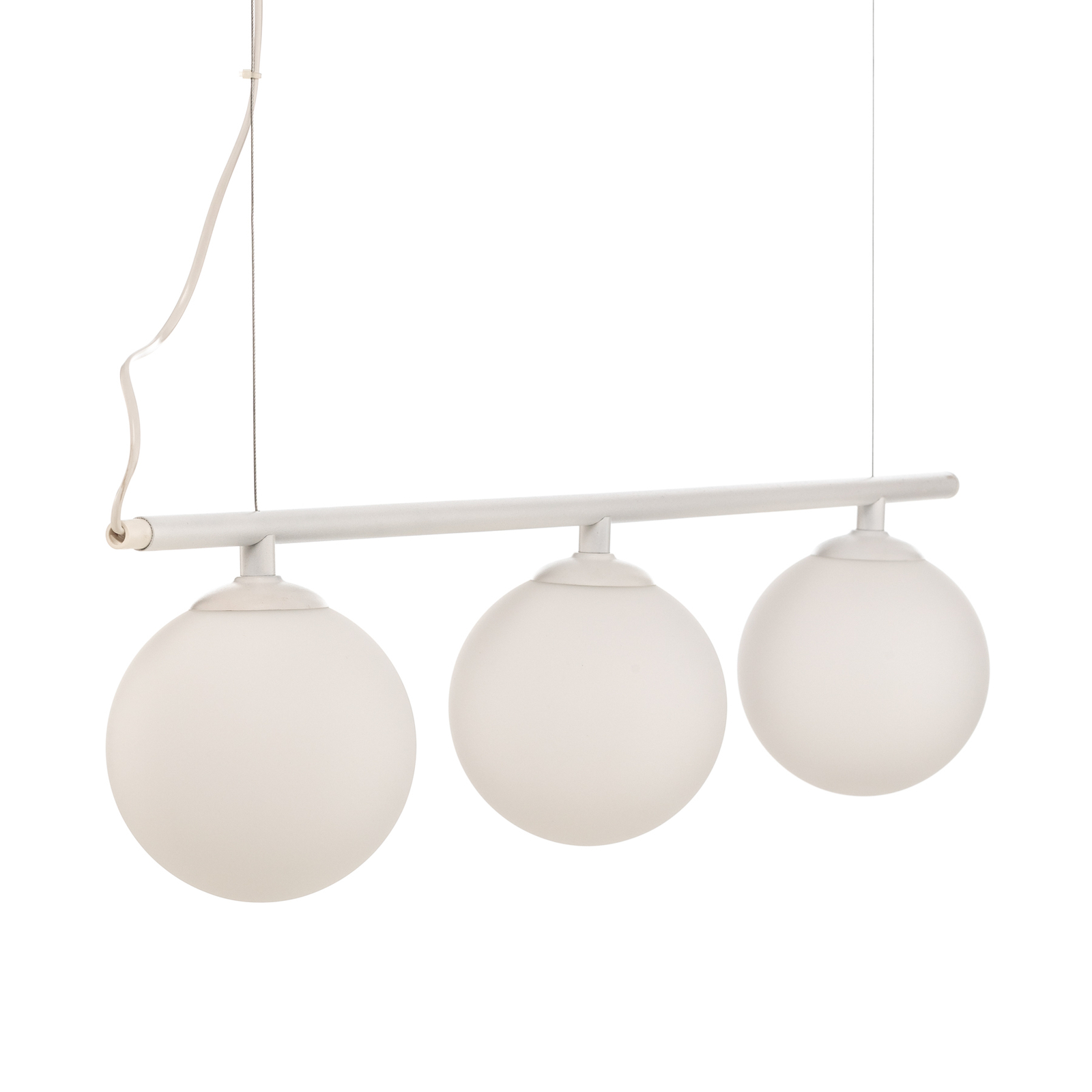 Hanglamp Beryl, 3-lamps, wit