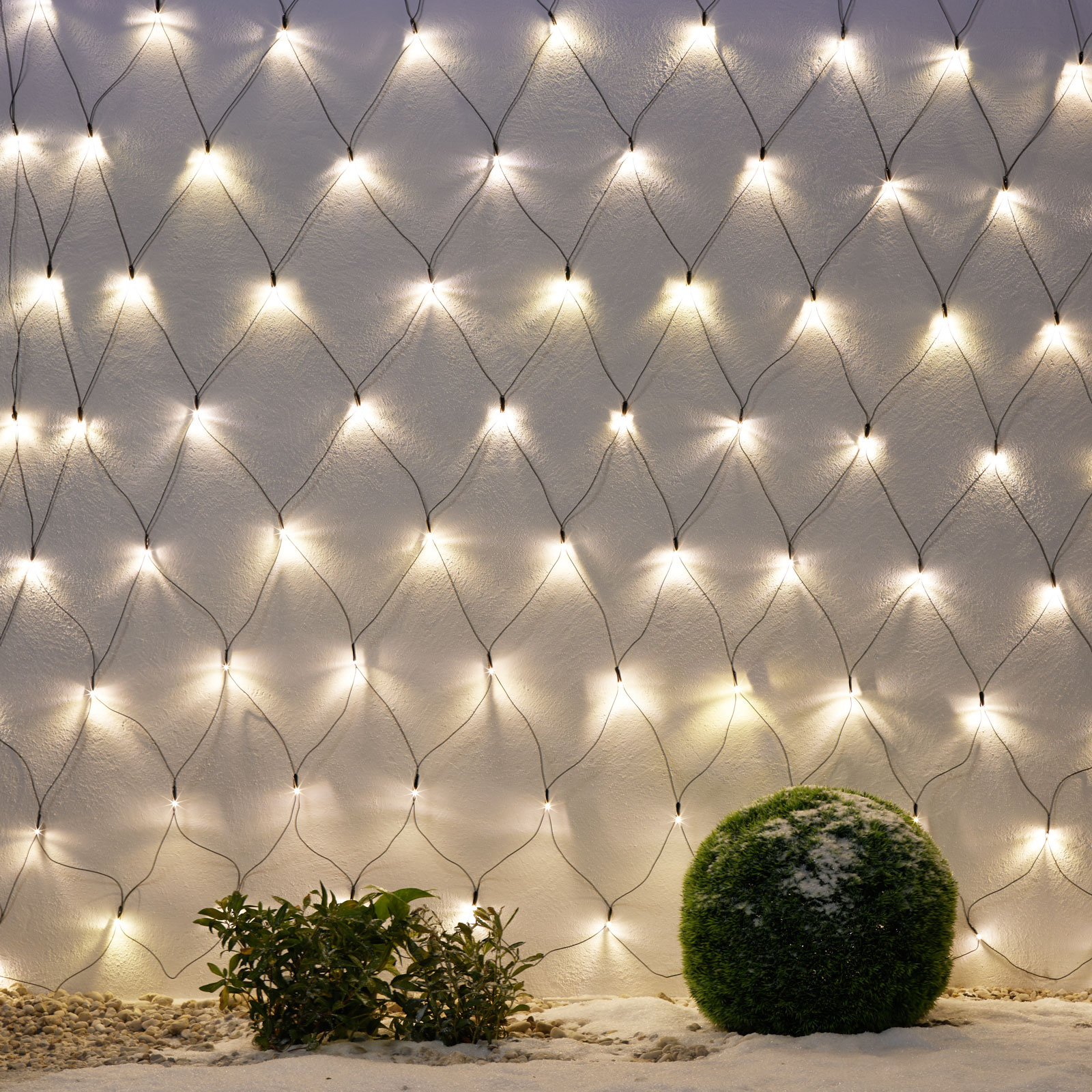 Stor LED ljusgardin Net 3x3m | Lamp24.se Icicle LED 144 lampor, 4x04 4m | Lamp24.se