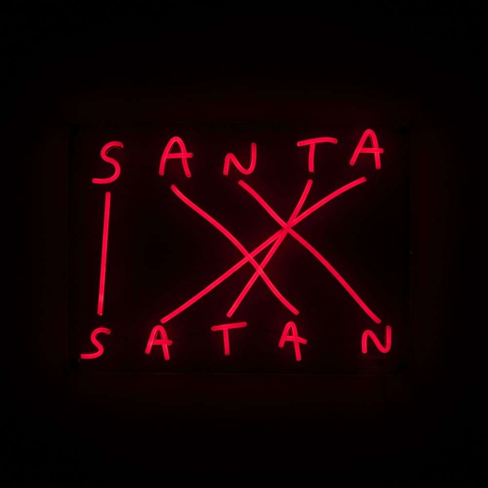 Santa-Satan LED-Sign - Seletti