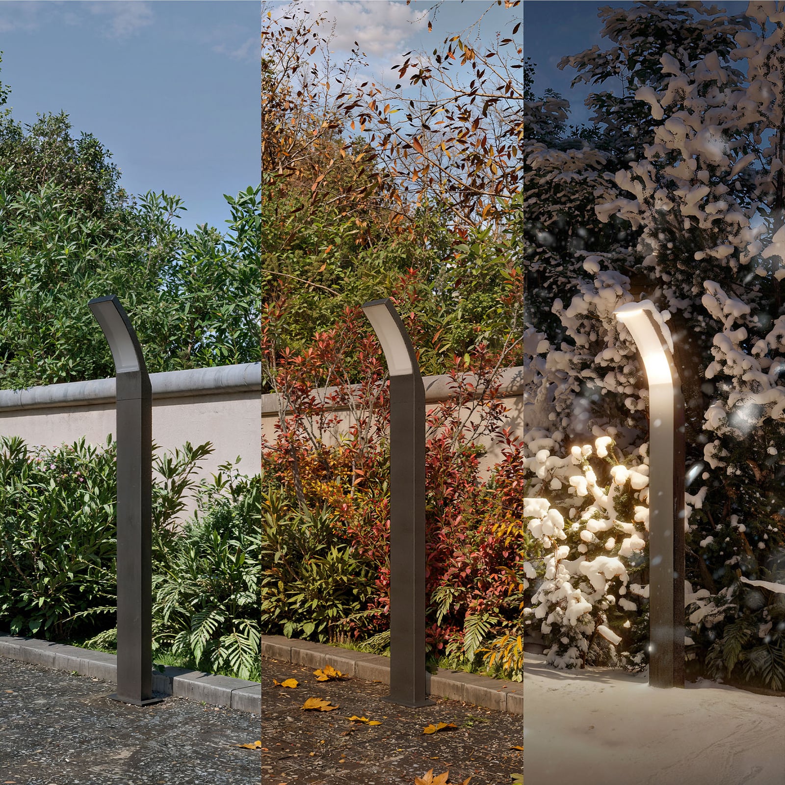 Philips LED-teevalgusti Splay UE, 96 cm, antratsiit, IP44