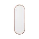 AYTM Angui mirror, pink, height 78 cm, glass, steel