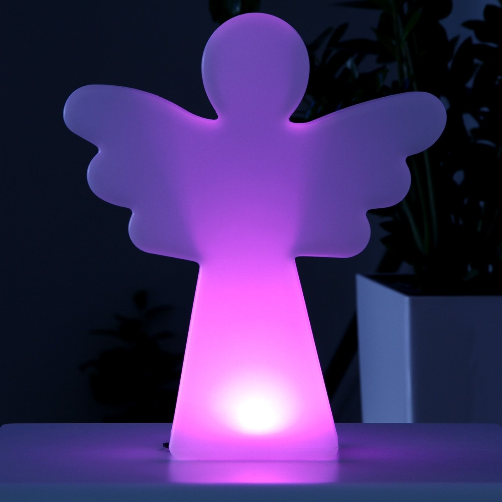 LED dekorängel Shining Angel | Lamp24.se Ljus ängeln. LED lampa med rörelsedetektor